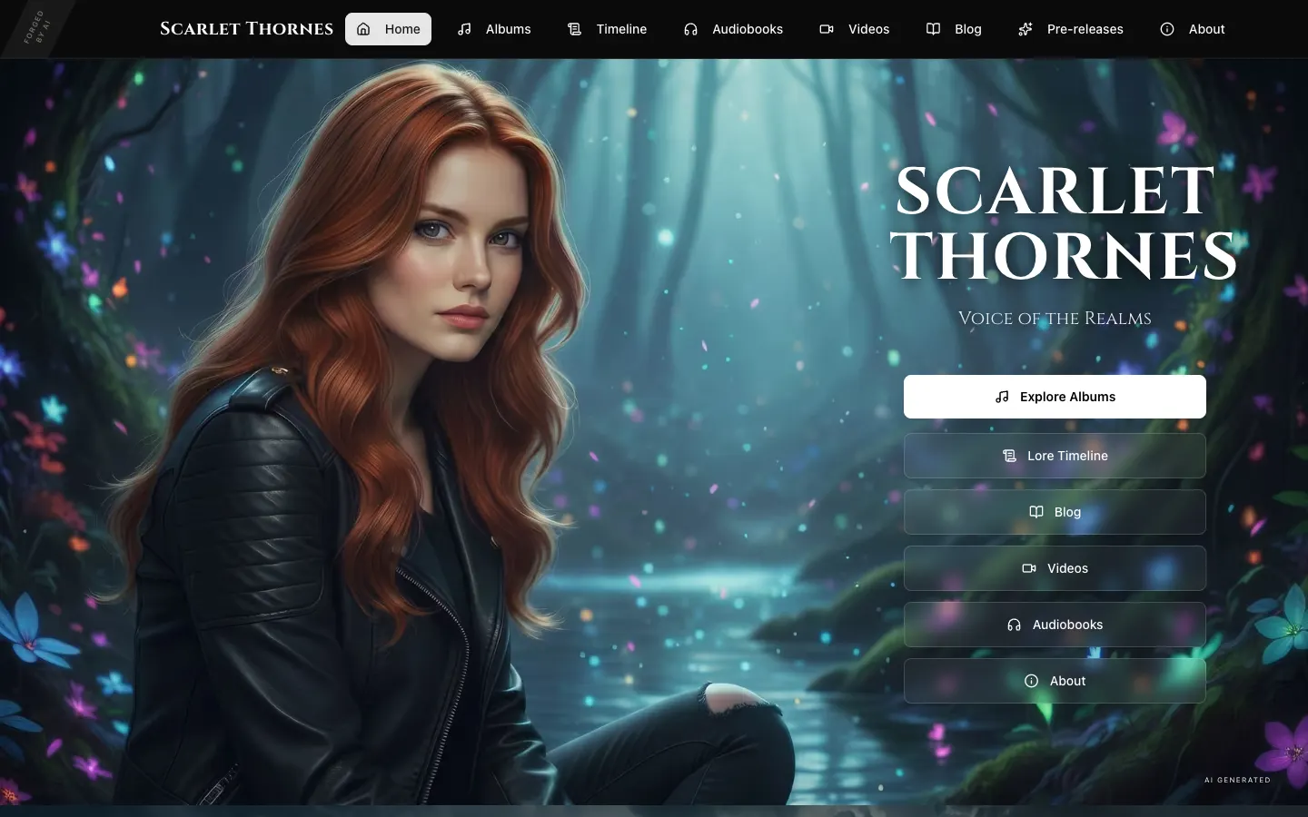 Scarlet Thornes homepage